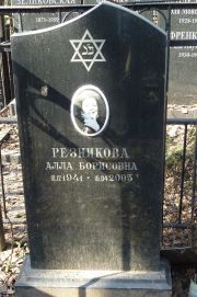 Резникова Алла Борисовна, Москва, Востряковское кладбище